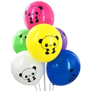 30/50/100ks 12inch latexový balón Roztomilá Panda Vytlačené Balón Zvierat Balóny Deň Detí Dekor Deti hračky
